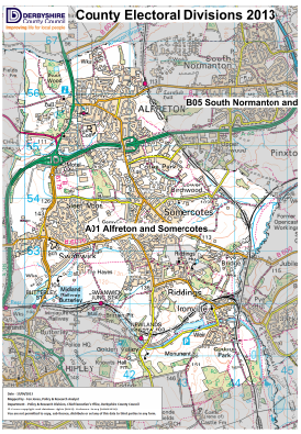 Link to Electoral Division map - Alfreton and Somercotes