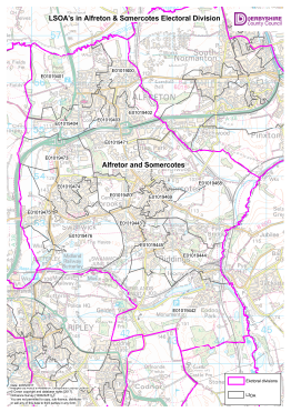 Link to LSOA map - Alfreton and Somercotes